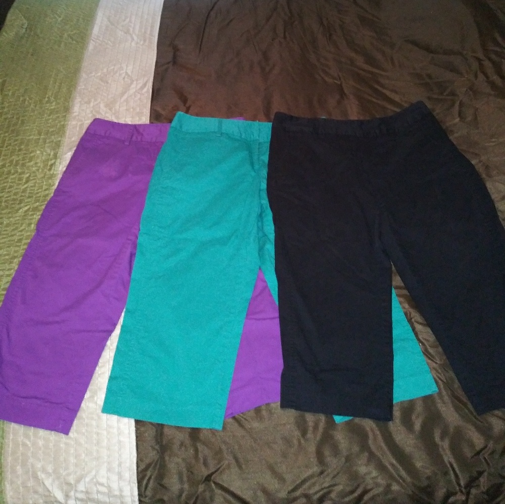 3 Pairs of Daisy Fuentes Capris 8P